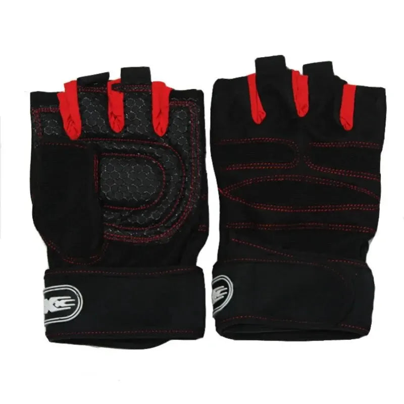 Non Slip Fitness Half Finger Training Gloves