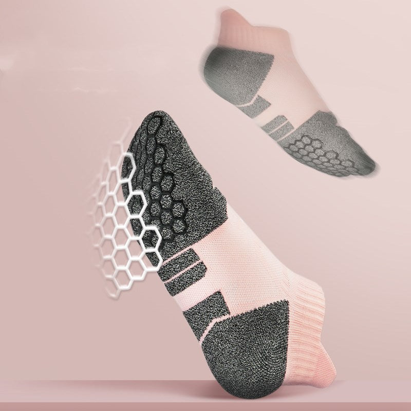 Indoor Fitness Compression Anti-Slip Jump Rope Socks