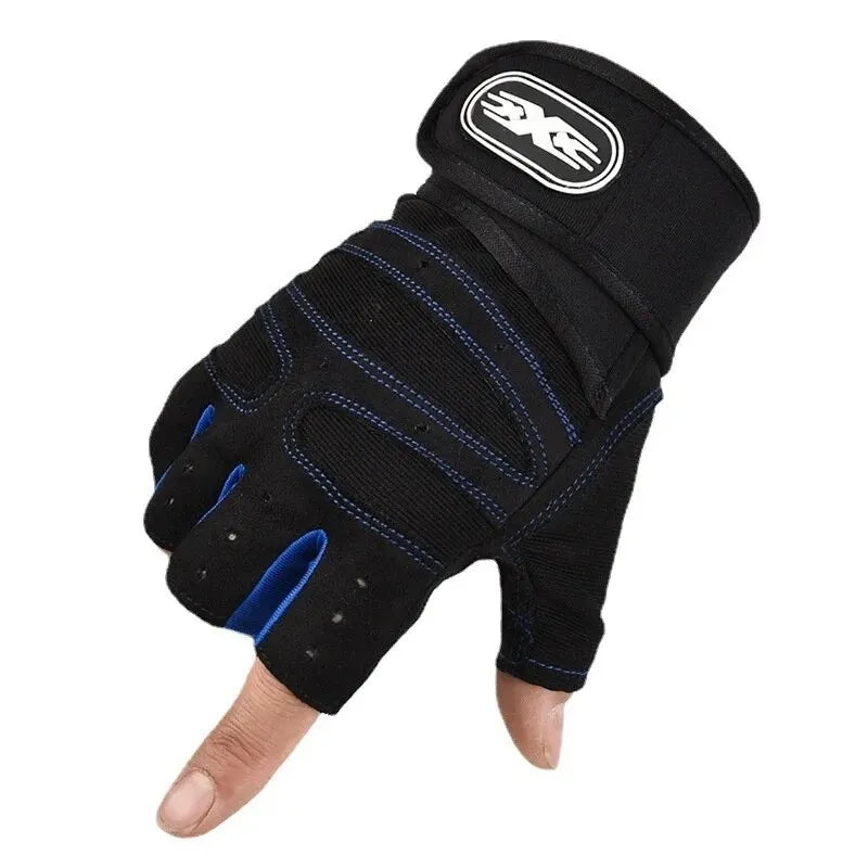 Non Slip Fitness Half Finger Training Gloves