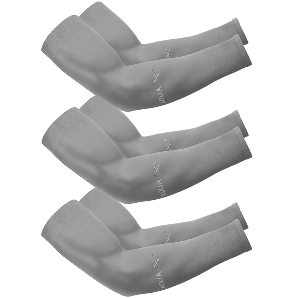 3Pairs Fashion Sun Ice Silk Sleeves