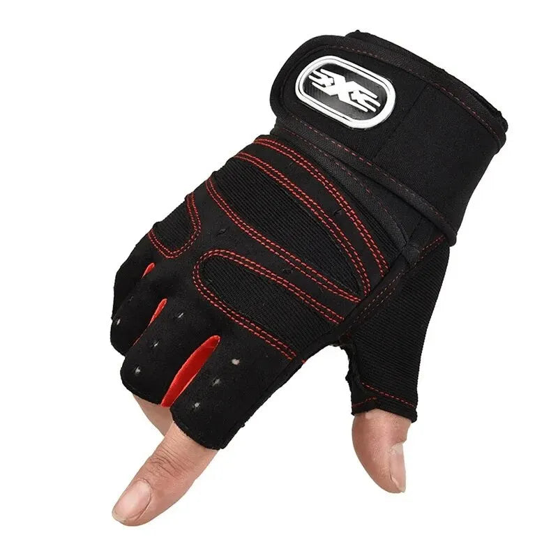 Non Slip Fitness Half Finger Training Gloves