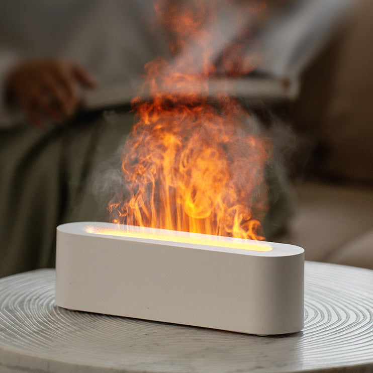 Flammen-Aromatherapie-Luftbefeuchter – Farbwechselnder Nebel für Zuhause & Büro