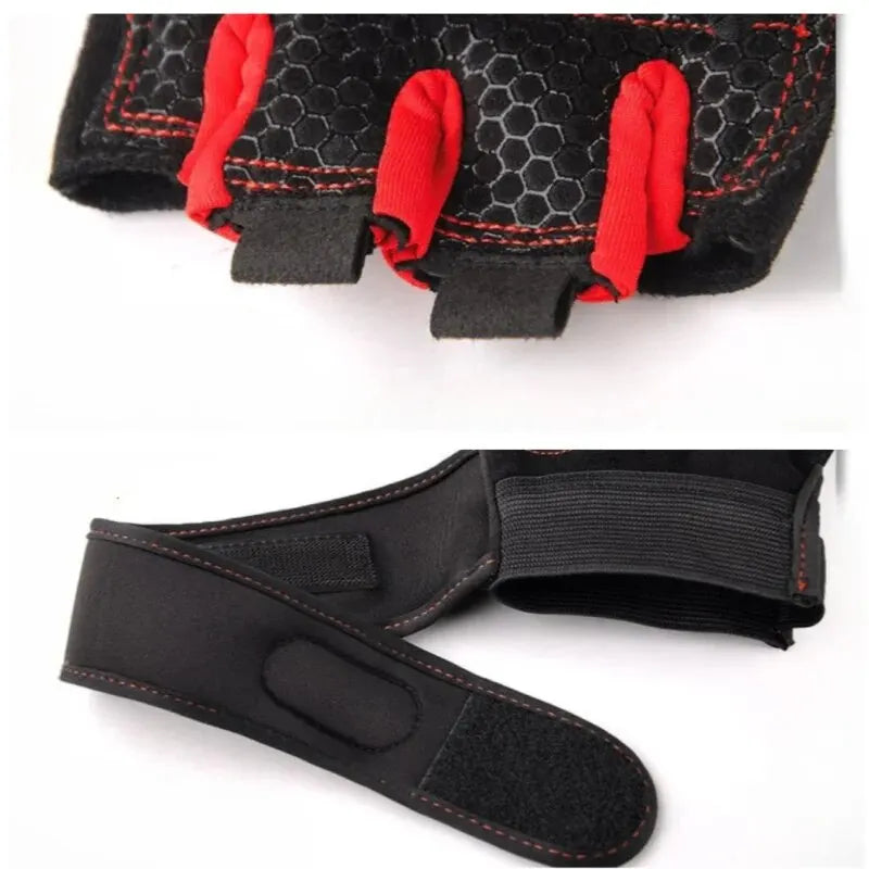 Non Slip Fitness Half Finger Training Gloves