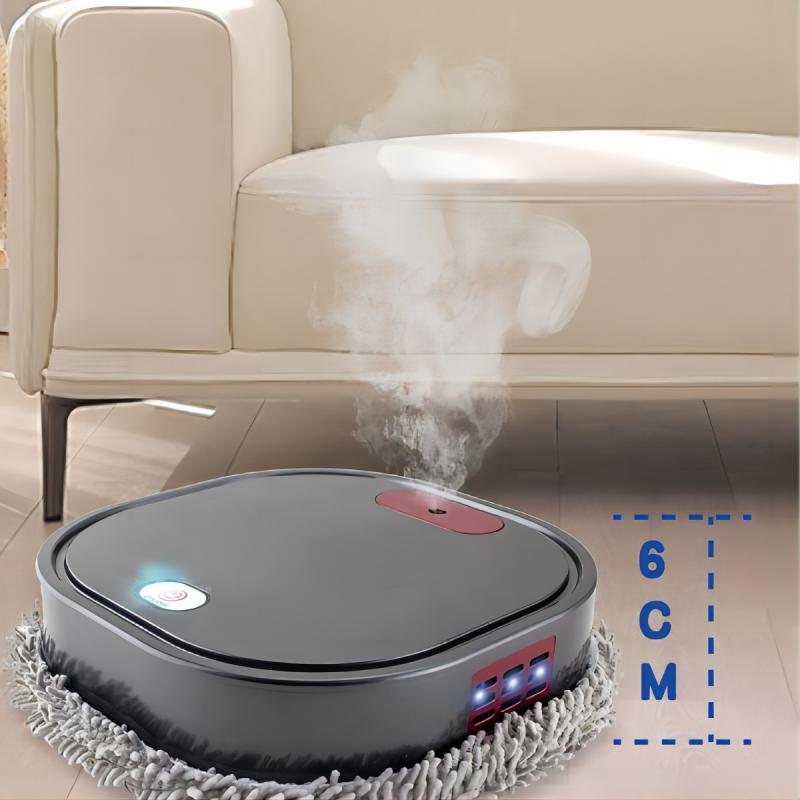 Smart Floor Mopping Robot — Automatic Home Cleaning