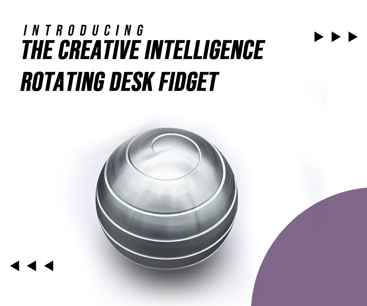 Rotating Desktop Spinning Ball — Stress Relief Desk Toy