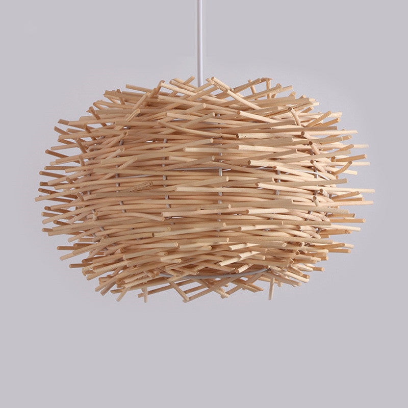 Southeast Asian Rattan Pendant Light for Restaurants