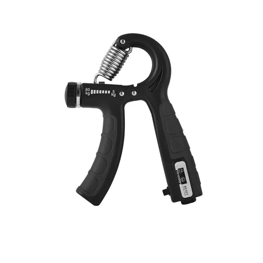 5-60kg Adjustable Hand Grip Strength Strengthener Trainer Full Set With Counter Wrist Forearm And Hand Exerciser For Muscle