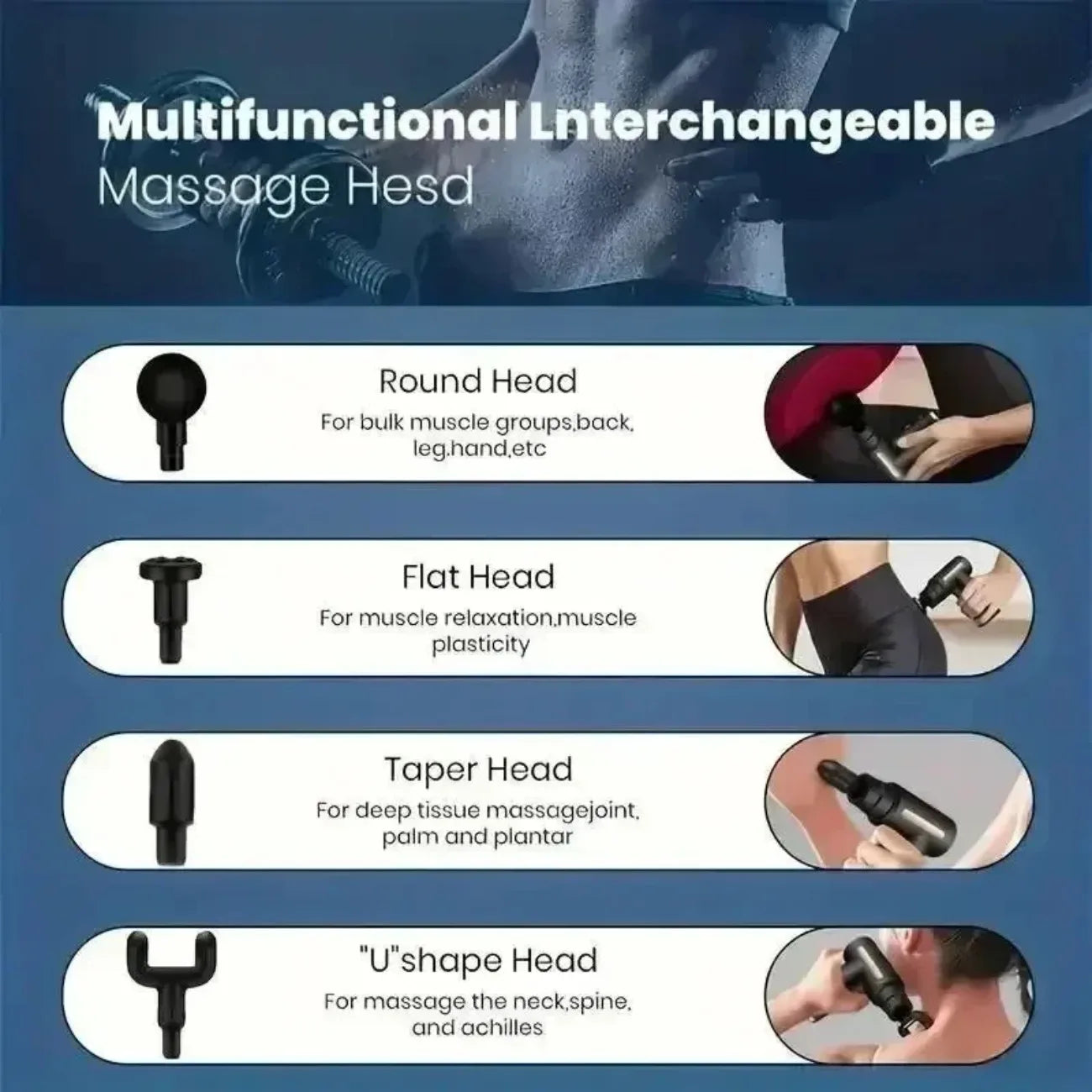Mini USB Massage Gun – Portable Fascia Relaxer
