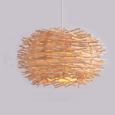 Southeast Asian Rattan Pendant Light for Restaurants