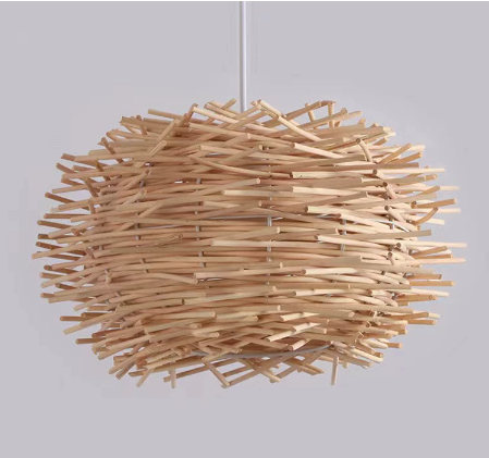 Southeast Asian Rattan Pendant Light for Restaurants