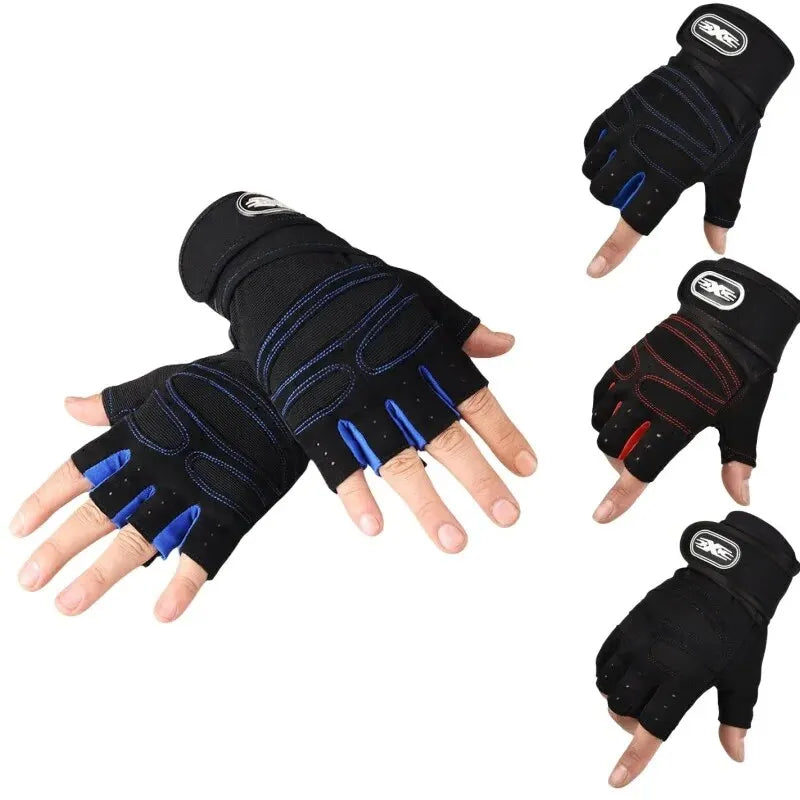 Non Slip Fitness Half Finger Training Gloves