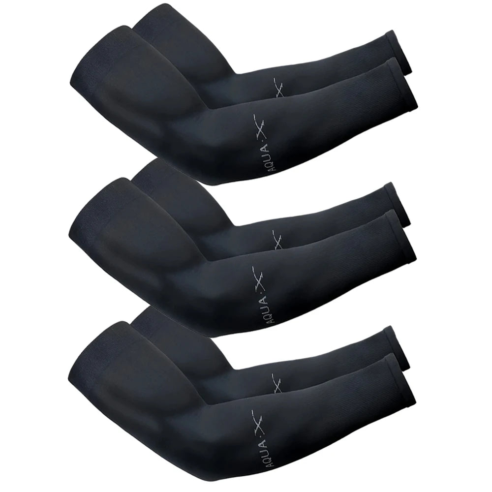 3Pairs Fashion Sun Ice Silk Sleeves