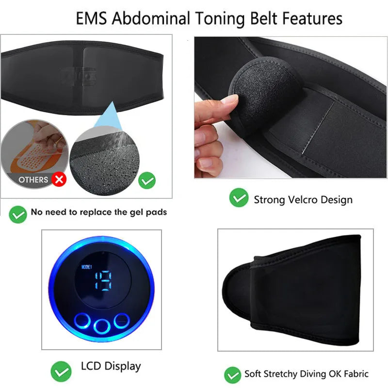 EMS Abdominal Trainer & Toning Belt