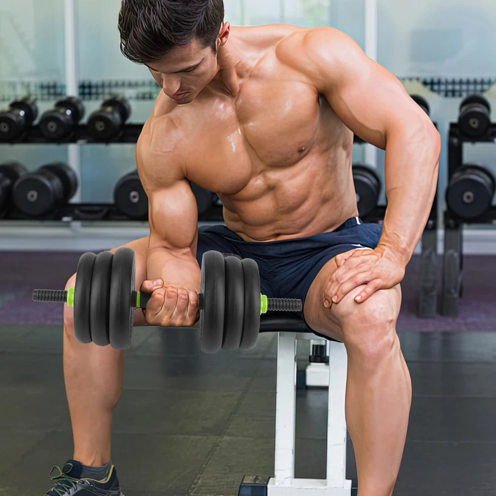 Adjustable Dumbbells 44/66/88Lbs - 4 In 1 Weight Set with Connector