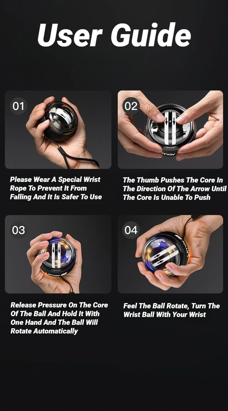 Gyroscope Ball - Hand and Wrist Trainer