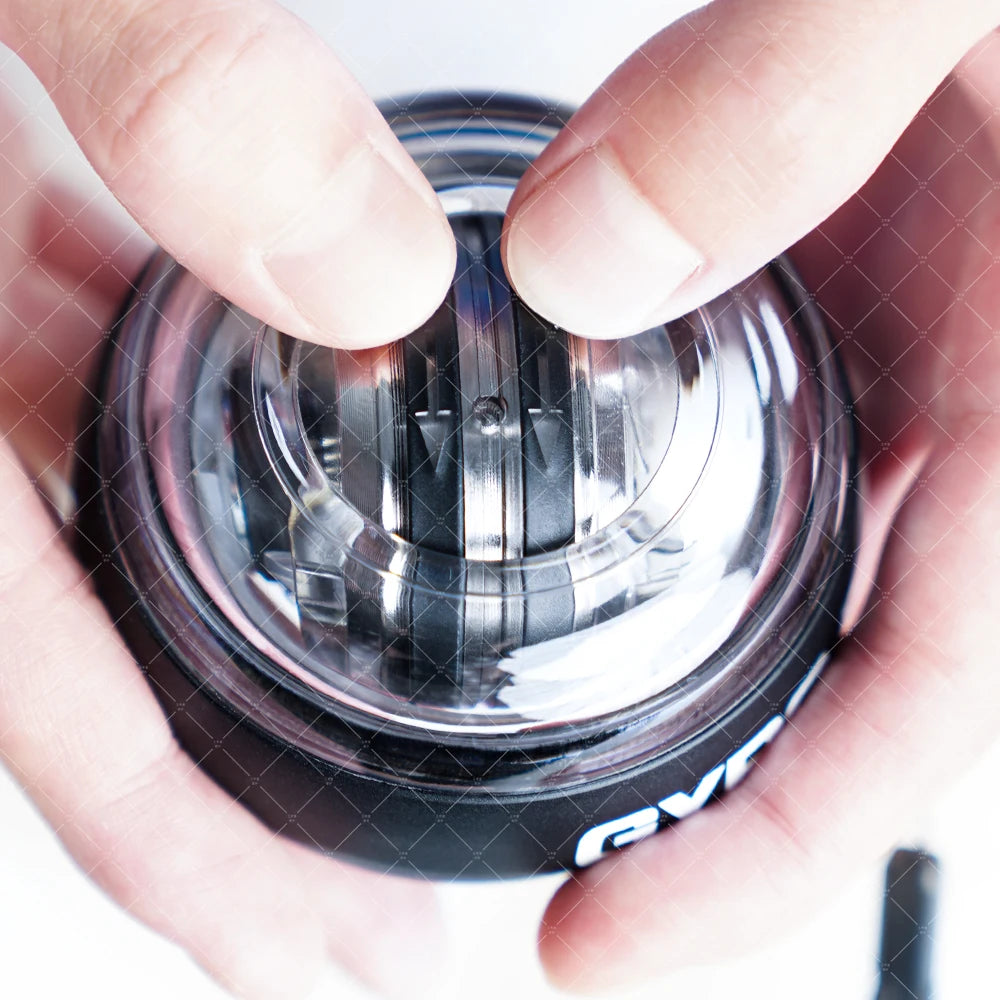 LED Gyroscope Ball — Wrist & Hand Trainer