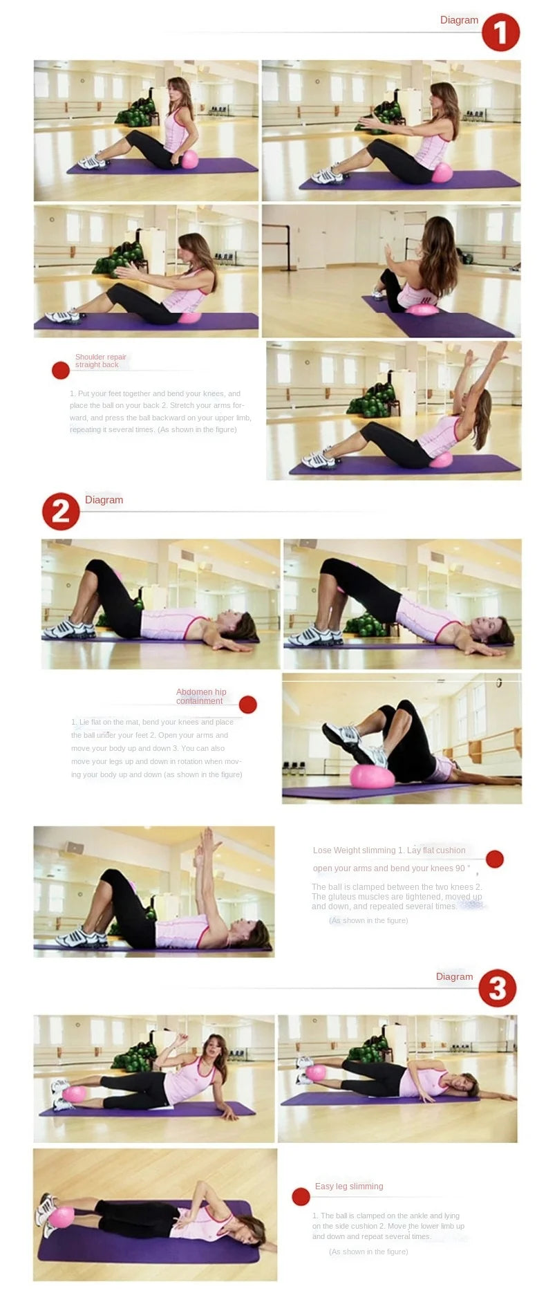 25cm Pilates Ball