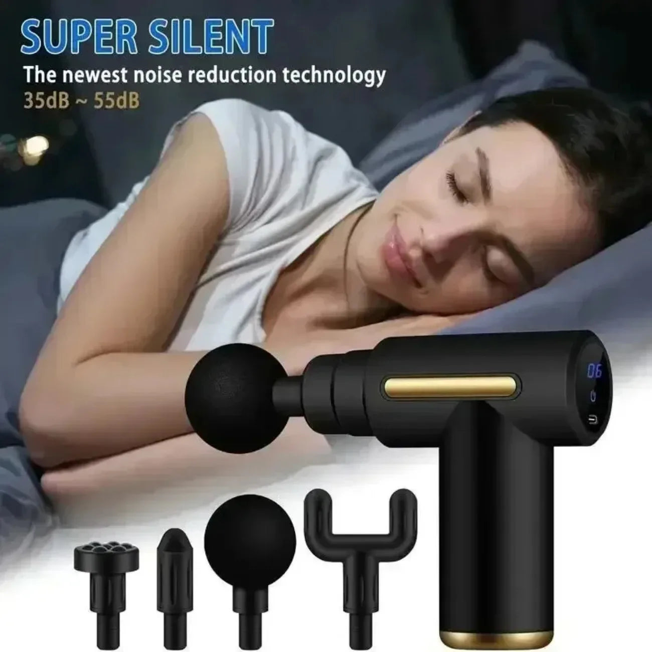 Mini USB Massage Gun – Portable Fascia Relaxer