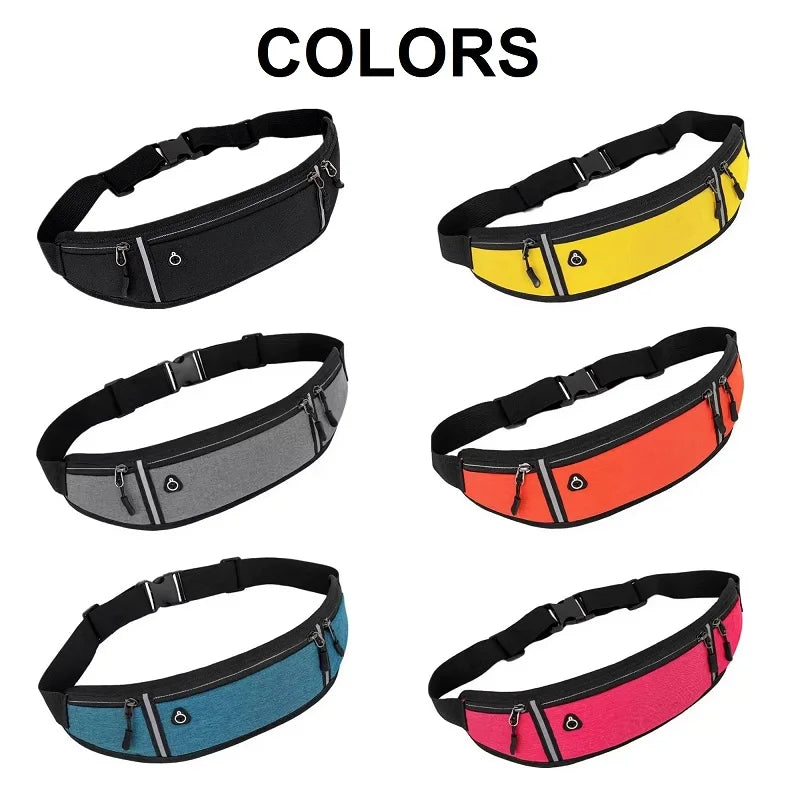 Professional Running Waist Carrier- 3-in-1 Bag/Belt/Pouch.