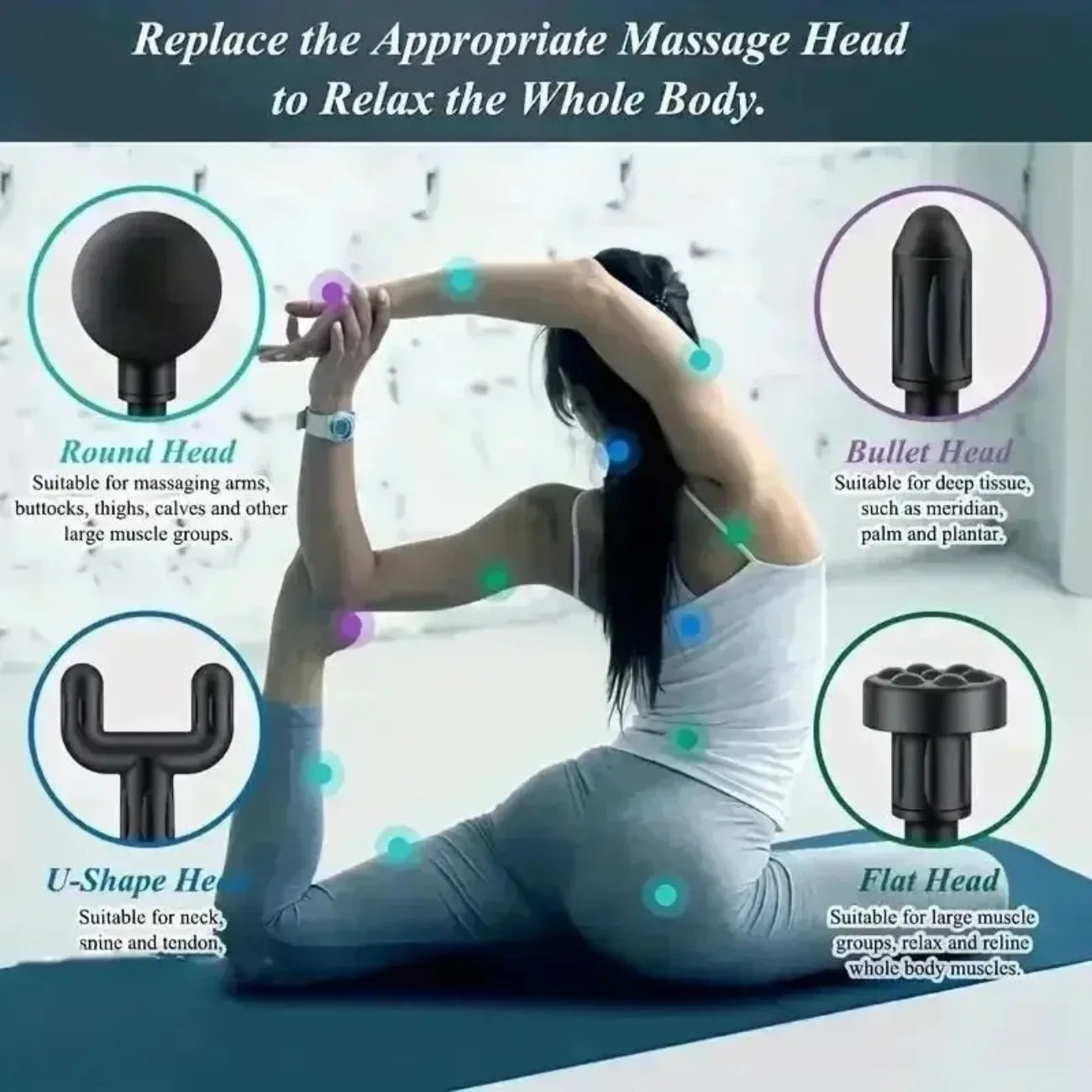 Mini USB Massage Gun – Portable Fascia Relaxer