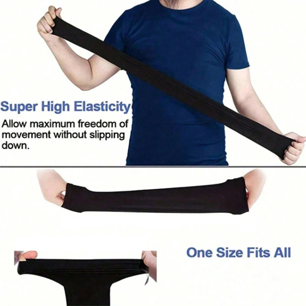 3Pairs Fashion Sun Ice Silk Sleeves