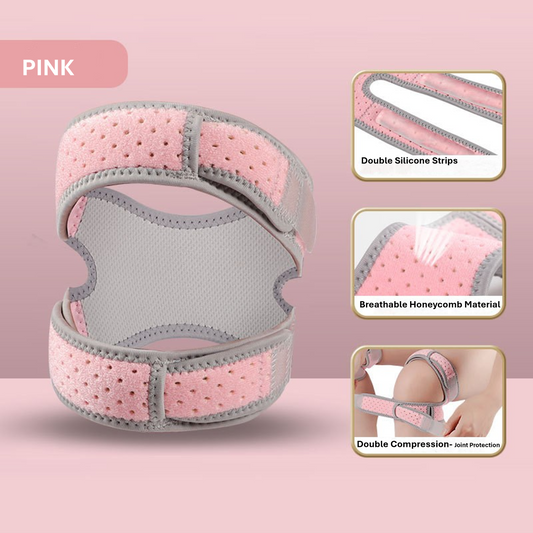 Adjustable Shock-Absorbing Jump Rope with Knee Support
